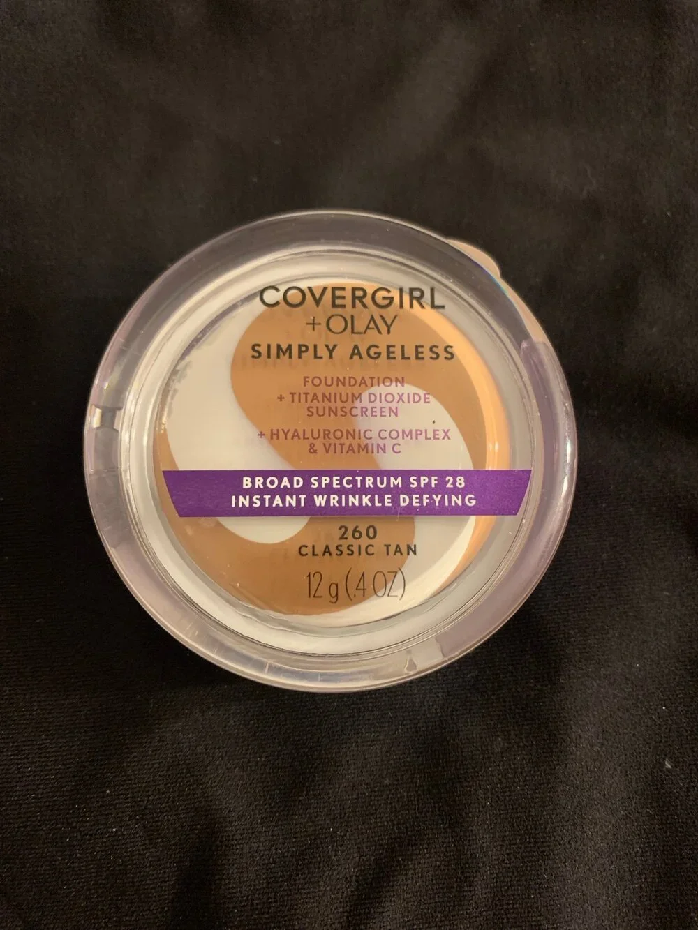 COVERGIRL+Olay Simply Ageless Instant Wrinkle-Defying Foundation 260 Classic Tan